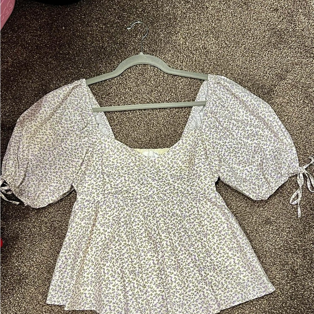 Hyacinth blouse
